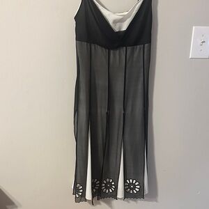 BCBGMaxAzria Black and White Dress